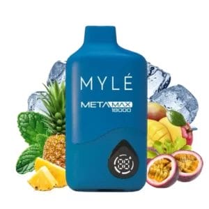 MYLÉ META MAX ICED TROPICAL FRUIT 18K PUFFS 5%