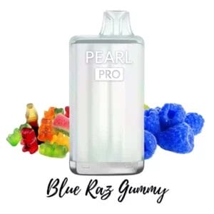 Pod Salt Pearl Pro Blue Raz Gummy 15K Puffs 5%